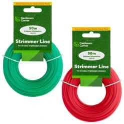 Gardeners Corner 50m Strimmer Line - Green -Addis Homedecor Store 393140 50m streamer line 1 6mm group