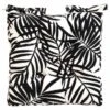 Luxury Seat Pad - Black Palm Leaf Print 1 Luxury Seat Pad - Black Palm Leaf Print -Addis Homedecor Store 393561 luxury shower resistant seat pad black palm leaf print 2