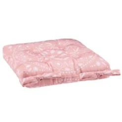 B&M Luxury Seat Pad - Pink Tropical Print -Addis Homedecor Store 393566 pink floral print luxury shower resistant seat pad