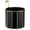 B&M New York Planter With Hook - Gold -Addis Homedecor Store 393659 new york planter with hook gold