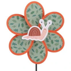 B&M Kids Insect Windmill Stakes 3pk -Addis Homedecor Store 393684 3pk kids windmills snail 2