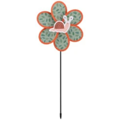 B&M Kids Insect Windmill Stakes 3pk -Addis Homedecor Store 393684 3pk kids windmills snail