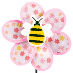 B&M Garden Windmills 3pk -Addis Homedecor Store 393686 girls windmills 3pk bee 2