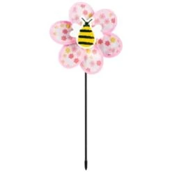 B&M Garden Windmills 3pk -Addis Homedecor Store 393686 girls windmills 3pk bee