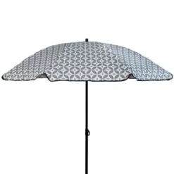 B&M Urban Eden Printed Parasol 1.8m - Geo