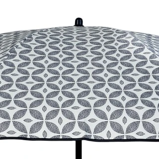 B&M Urban Eden Printed Parasol 1.8m - Geo 4 B&M Urban Eden Printed Parasol 1.8m - Geo - Image 2