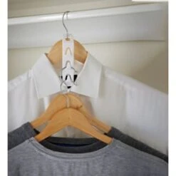 B&M Space Saving Hanger Organisation Hooks 4pk -Addis Homedecor Store 393906 space saving hanger organisation hooks 2