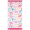 B&M Children's Beach Towel - Dinosaur -Addis Homedecor Store 393914 childrens beach towel pink dinosaur 2