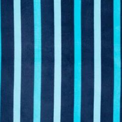 B&M Adult's Beach Towel - Blue Stripes -Addis Homedecor Store 393917 adult printed beach towel blue stripe 4