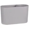 Simply Everyday Matte Grey Toothbrush Holder -Addis Homedecor Store 393998 mate toothbrush holder grey