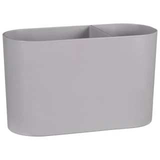 Simply Everyday Matte Grey Toothbrush Holder 3 Simply Everyday Matte Grey Toothbrush Holder