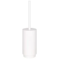 Simply Everyday Matte White Toilet Brush -Addis Homedecor Store 394036 matte toilet brush
