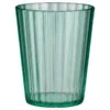 B&M Ridged Tumbler - Green -Addis Homedecor Store 394239 ridged tumbler