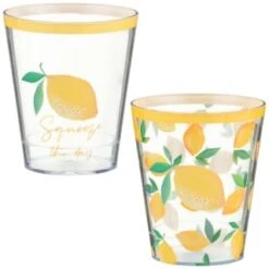 B&M Fruit Print Tumbler - Feeling Fruity -Addis Homedecor Store 394242 fruit print tumbler group