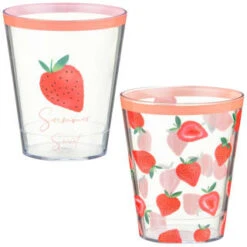 B&M Fruit Print Tumbler - Feeling Fruity -Addis Homedecor Store 394242 fruit print tumbler summer sweet group
