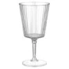 B&M Ridged Wine Glass - Clear 1 B&M Ridged Wine Glass - Clear -Addis Homedecor Store 394257 ridged wine glass clear