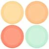 B&M Bloom Soft Touch Plates 4pk -Addis Homedecor Store 394294 4pk bloom soft touch plate group