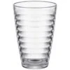 Set Of 4 Ribbed Glasses
