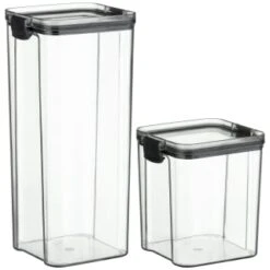 Airtight Clip Lock Food Container 950ml -Addis Homedecor Store 394511 394512 clip lock food container group