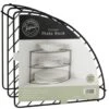 B&M Corner Plate Rack -Addis Homedecor Store 394550 corner plate rack 2