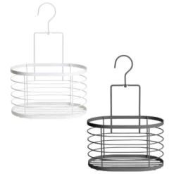 B&M Hanging Bathroom Caddy - White -Addis Homedecor Store 394578 394579 hanging caddy group 1