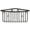 B&M Wire Suction Corner Basket -Addis Homedecor Store 394582 wire suction corner basket