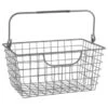 B&M Basket With Handles - Grey -Addis Homedecor Store 394683 basket with handle gey