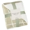 Winston Sage Check Sherpa Throw -Addis Homedecor Store 394950 winston sage check sherpa throw