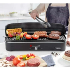 Tower Indoor/Outdoor Electric BBQ Grill -Addis Homedecor Store 395111 tower bbq detachable grill 2