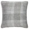 Hampton Check Cushion - Grey 2 Hampton Check Cushion - Grey -Addis Homedecor Store 395332 hampton grey check cushion