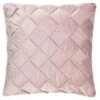 Basket Weave Blush Cushion -Addis Homedecor Store 395356 basket weave cushion blush