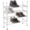 Spaceways 4 Tier Extendable Shoe Rack -Addis Homedecor Store 395542 383994 spaceways 4 tier extendable shoe rack