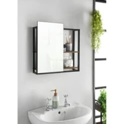 Tromso Bathroom Mirror Cabinet