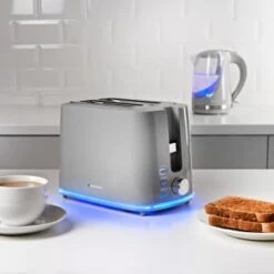 Blaupunkt 2 Slice Illuminating Toaster - Grey 7 Blaupunkt 2 Slice Illuminating Toaster - Grey -Addis Homedecor Store 395756 blaupunkt 2 slice illuminating toaster grey 3