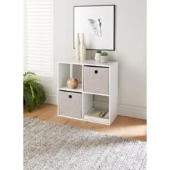 Lokken Cord Storage Cubes 2pk - Light Grey -Addis Homedecor Store 395811 2pk cord lokken storage cubes light grey