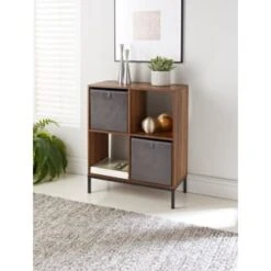 Lokken Velvet Storage Cubes 2pk - Grey 9 Lokken Velvet Storage Cubes 2pk - Grey -Addis Homedecor Store 395825 2pk velvet lokken storage cubes grey