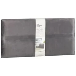 B&M Velvet Storage Box - Grey -Addis Homedecor Store 395861 velvet storage box grey