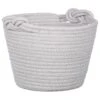 B&M Cara Rope Basket With Handle - Grey -Addis Homedecor Store 395880 cara rope basket with handle grey