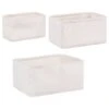 B&M Set Of 3 Boucle Baskets 2 B&M Set Of 3 Boucle Baskets -Addis Homedecor Store 395962 3pk boucle backets