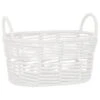 B&M Rope Basket - White -Addis Homedecor Store 395979 rope basket white