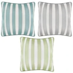 Basic Stripe Scatter Cushion - Blue -Addis Homedecor Store 396025 basic stripe scatter cushion group