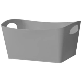 Simply Everyday Large Rectangle Storage Basket - Grey 3 Simply Everyday Large Rectangle Storage Basket - Grey