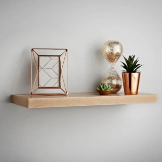 Lokken Floating Shelf 60cm - Oak 3 Lokken Floating Shelf 60cm - Oak