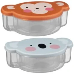 Storage Tubs 4pk - Monkey -Addis Homedecor Store 398838 4pk animal tubs group
