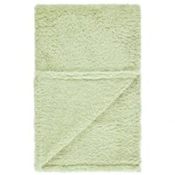 Simply Kids Teddy Throw - Sage -Addis Homedecor Store 400205 simply kids teddy rolled kids throw sage 2