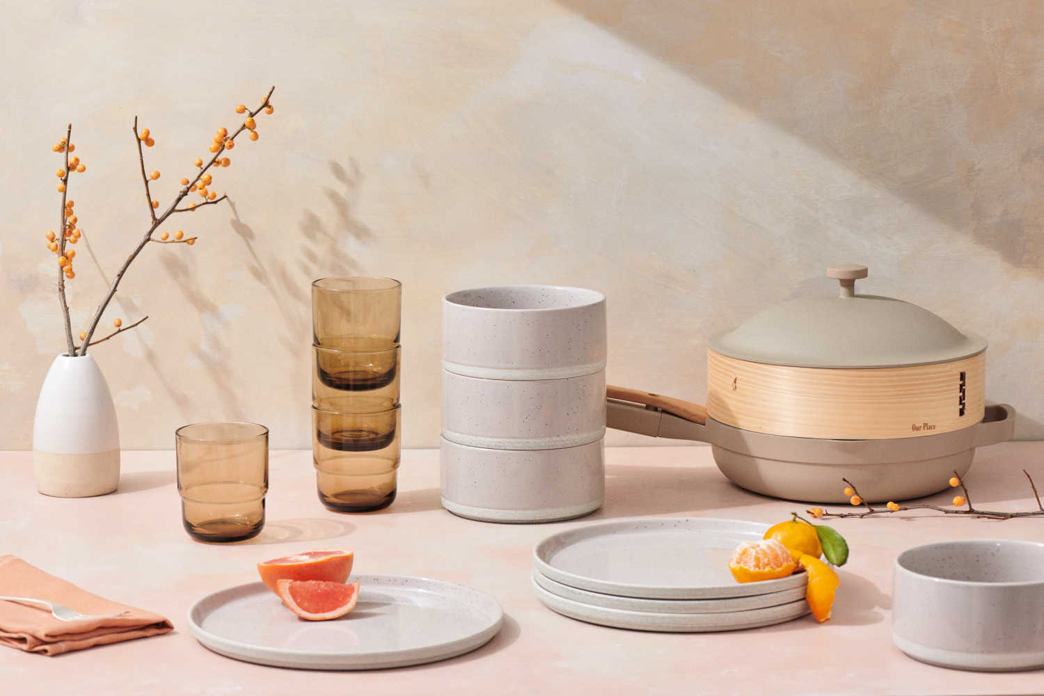 Addis Homedecor Store -Addis Homedecor Store Our Place Steam Dinnerware Set up 0035